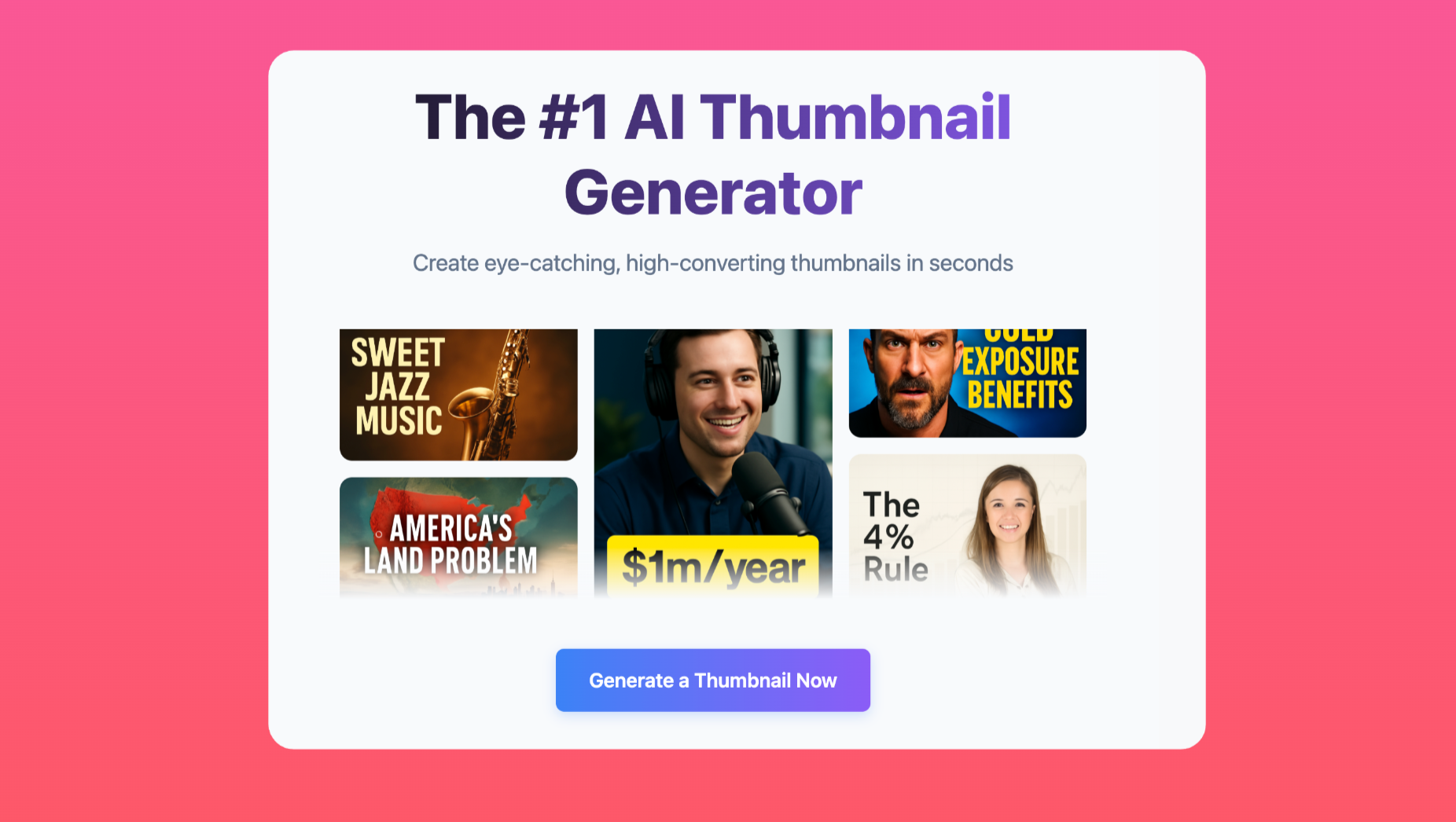 Thumbnail Reaction Faces - AI Face Pack Generator