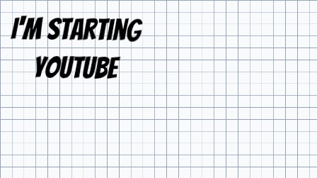 I'm Starting Youtube thumbnail design