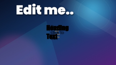 Heading Text thumbnail design