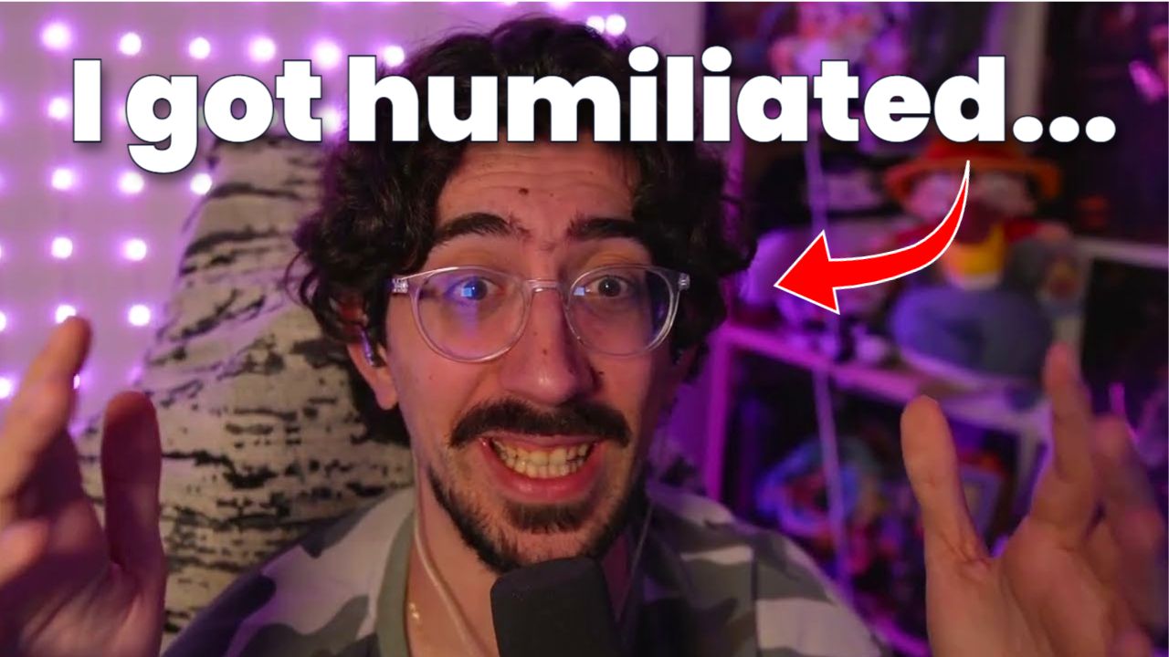 I got humiliated... thumbnail design