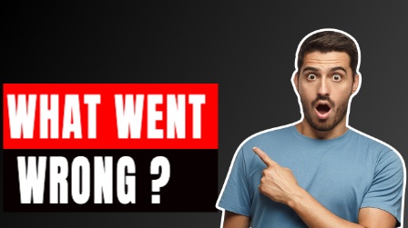 Bold Black and Red Text Block thumbnail design
