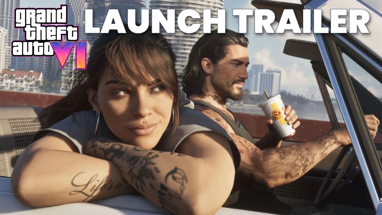 LAUNCH TRAILER thumbnail design