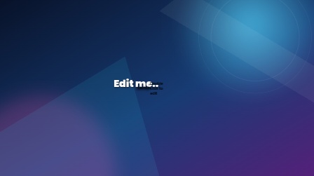 Double click to edit thumbnail design